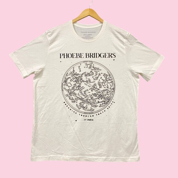 Phoebe Bridgers Kyoto Breathing Through Tokyo Skies Tee XXL - Picture 1 of 4